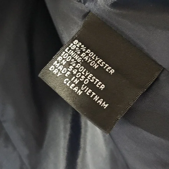 Nine West Gray 3 Button 3/4 Sleeve Blazer Size 4P - Picture 10 of 10